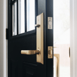 Emtek door handle hardware