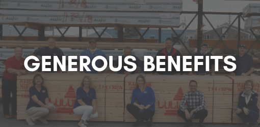 Generous Benefits employee benefits health dental insurance paid time off