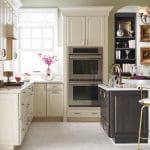 off-white kitchen cabinets kemper