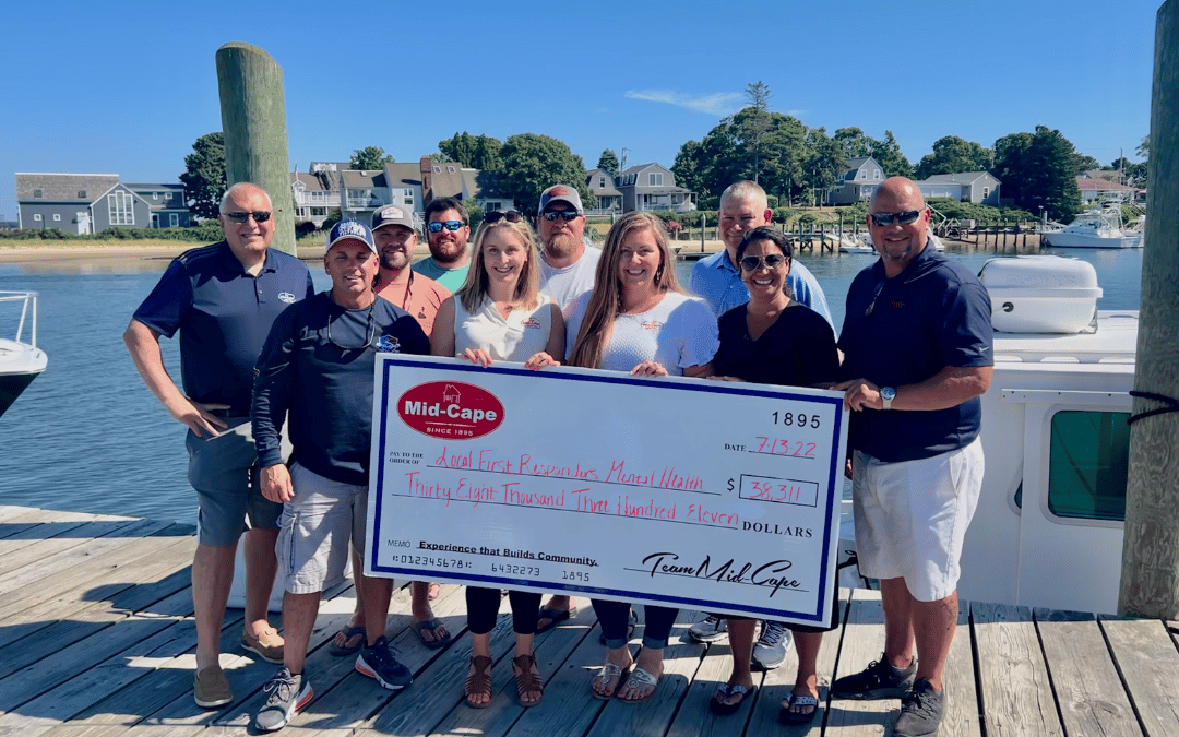 Mid-Cape Home Centers Raises Over $38,000 for First Responders