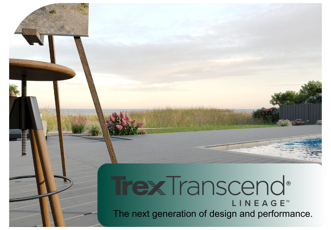 Trex Transcend Lineage decking and railing