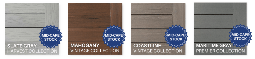 TimberTech decking installed at Mid-Cape