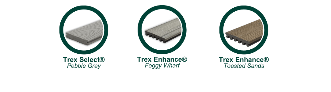 Trex in stock at Mid-Cape (7) Trex in stock at Mid-Cape