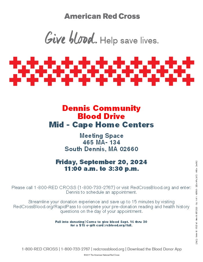 Mid-Cape Home Centers Blood Drive American Red Cross